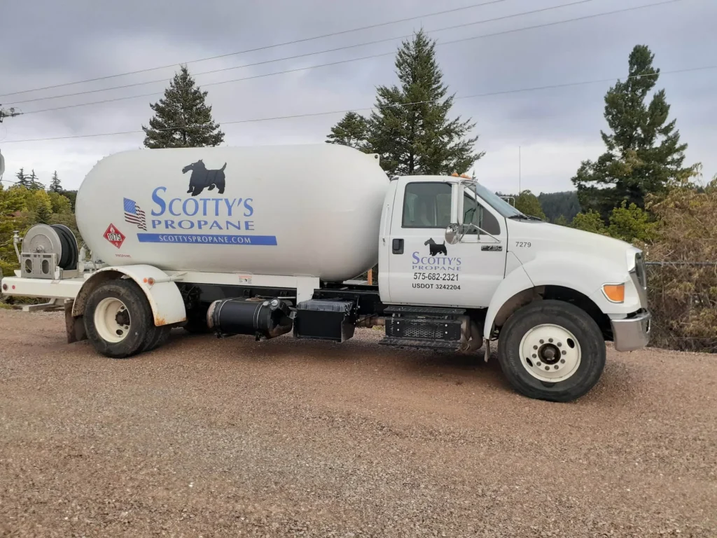 scotty's propane delivery truck